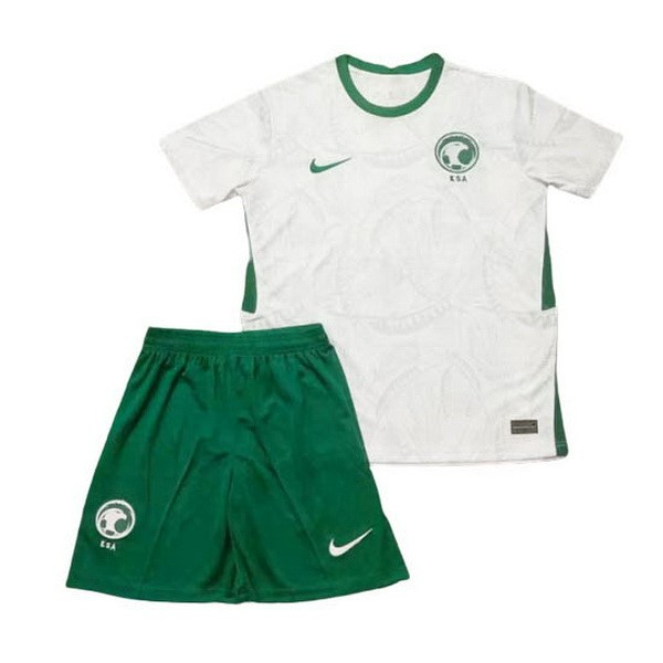 Camiseta Arabia Saudita Niño 1st 2020 Blanco